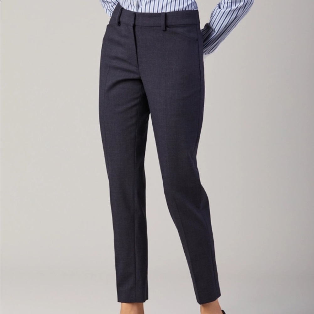 Stretch-Wool Twill Pants
